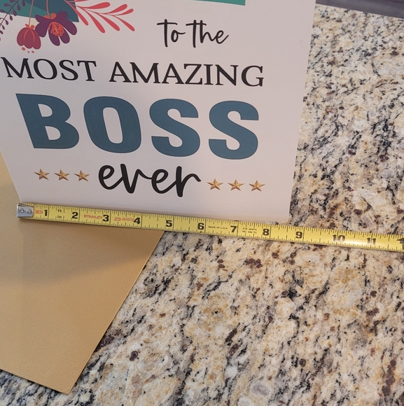 🖤 Giant Boss's Day Card NWT - Picture 3 of 6